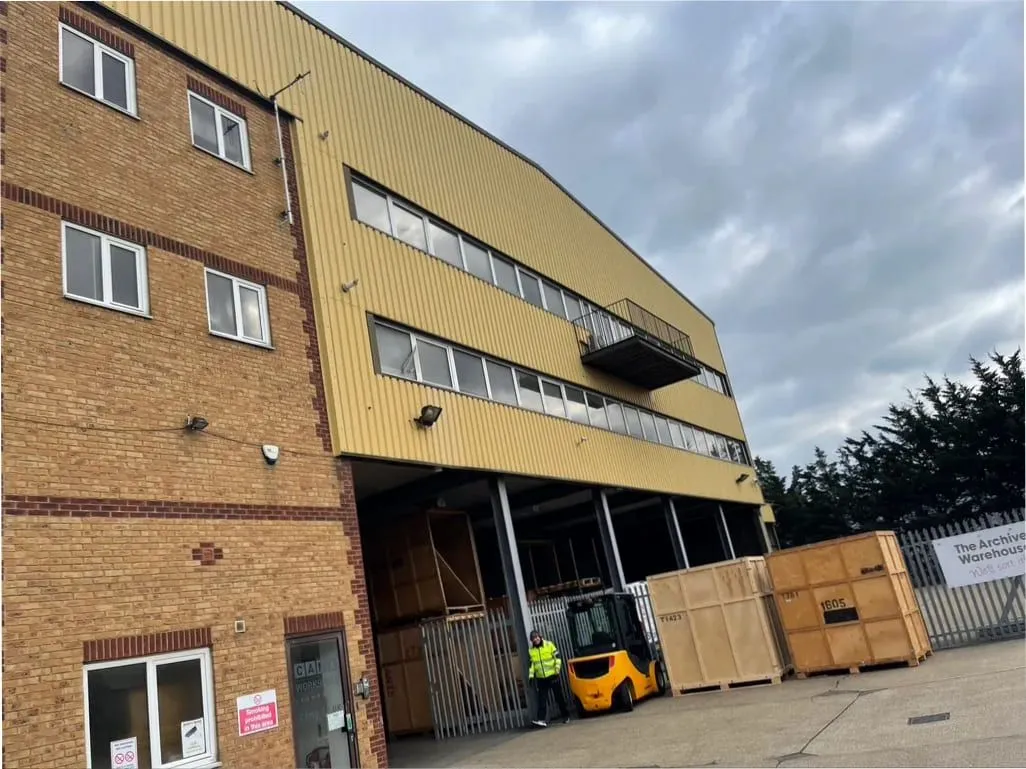 Refurbished roof on an archive warehouse facility (illustrative)