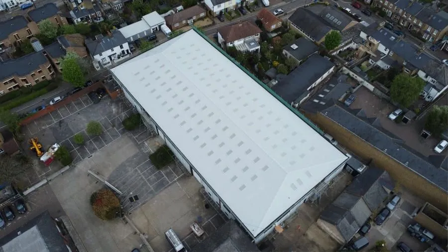 Industrial Roof Refurbishment (illustrative)